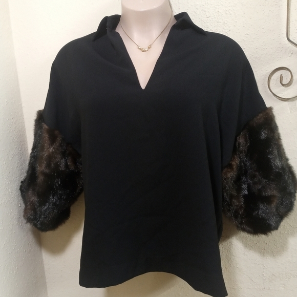 Zara Tops - Zara Black Chic Blouse